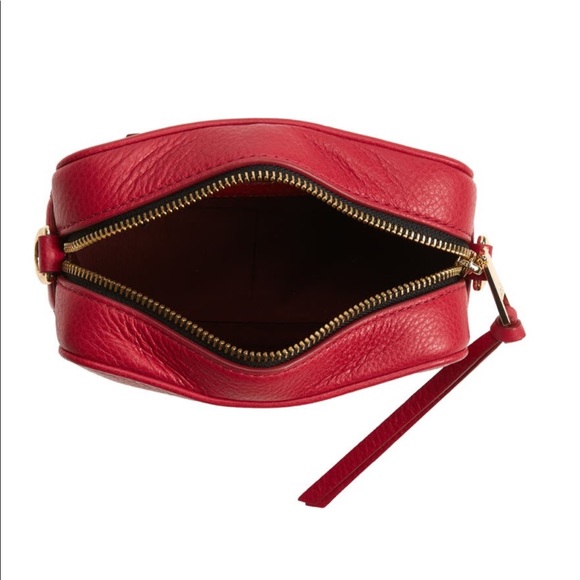 THE MARC JACOBS The Softshot 17 Leather Bag Red - Picture 3 of 10